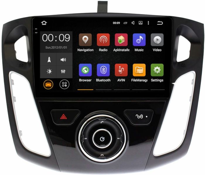 Магнитола для Ford Focus 3 2011-2019 (поддержка автопарковки) - AIROC 2K RX-1701 Android 13, Быстрая, QLed+2K, CarPlay, 4G SIM-слот