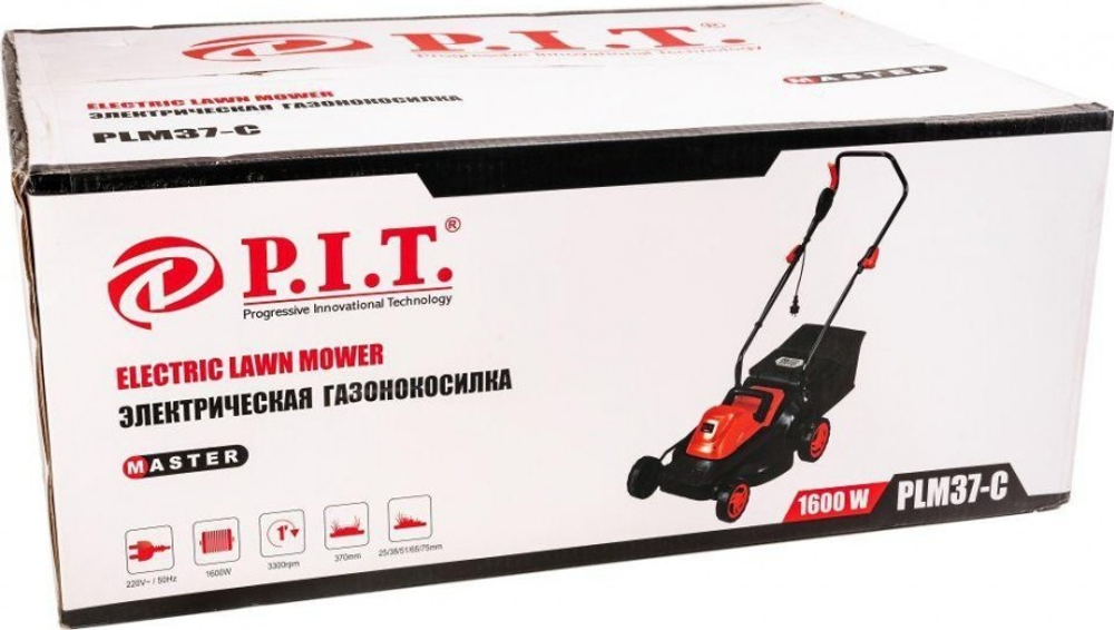 Газонокосилка электрическая P.I.T. PLM37-C