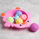 4724386 Набор развивающих тактильных мячиков «Цыпленок с шариками», цвет МИКС