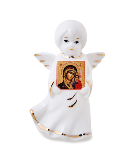 VS-455/1 Фигурка «Ангелочек с иконой «Казанская Божией Матери»