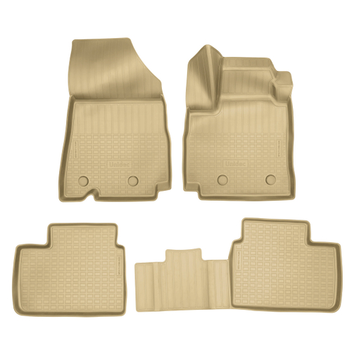 Ковры в салон Norplast/Unidec для Renault Arkana (2020-) Полиуретан, Бежевый, арт.NPA11-C69-028-B