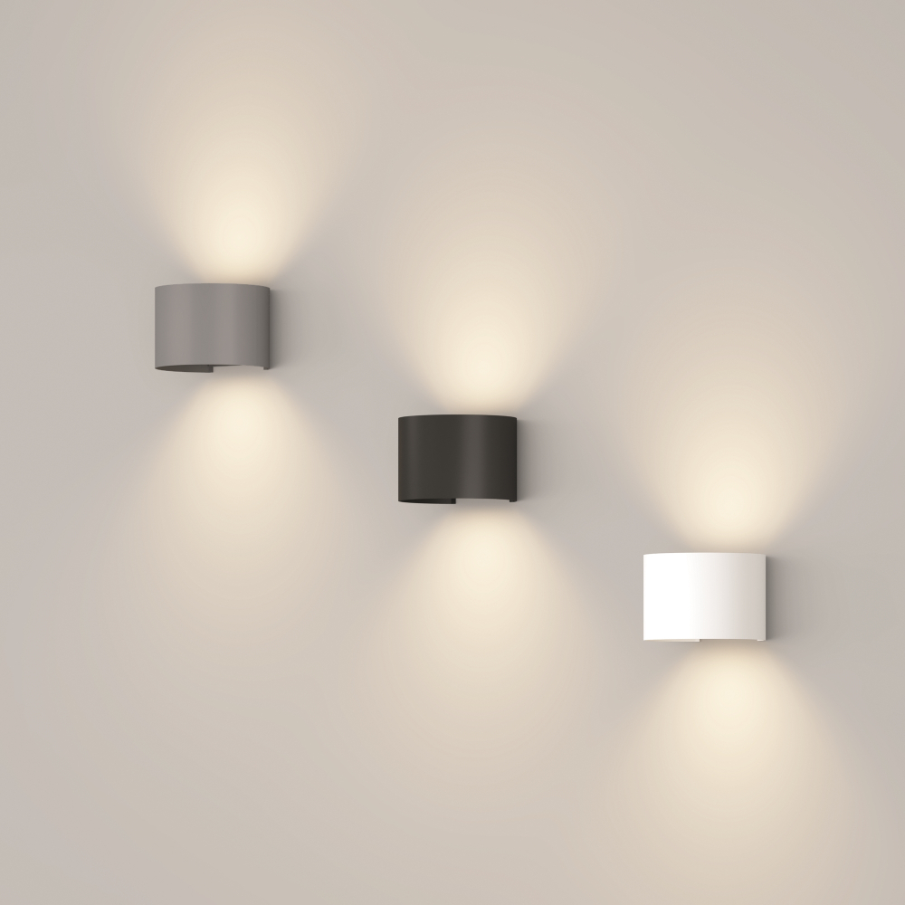 Уличный настенный светодиодный светильник Maytoni Fulton O573WL-L6B