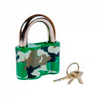 Замок навесной Чебоксары ВС 2- 60-01 "милитари"