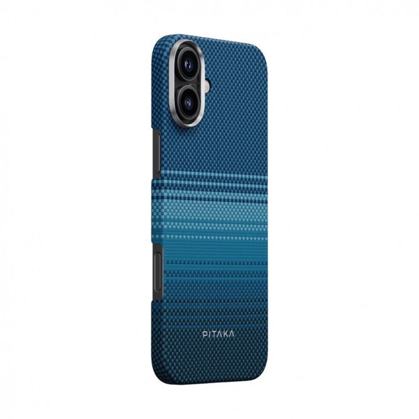 Чехол Pitaka Tactile Woven для iPhone 16, Восход луны| Moonrise