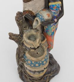 SM-162 Статуэтка-фонтан «Африканская пара»