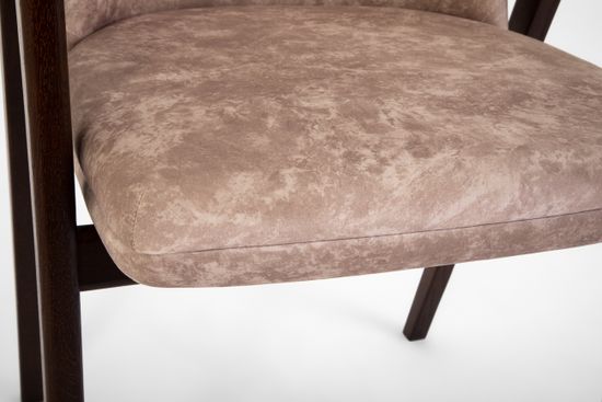 Кресло Бостон (дуб/тон 344 темный дуб/ткань Siesta Latte)