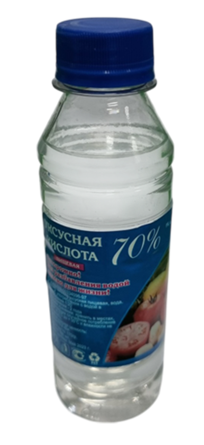 уксусная кислота 70% 160мл ПЭТ (1х24)