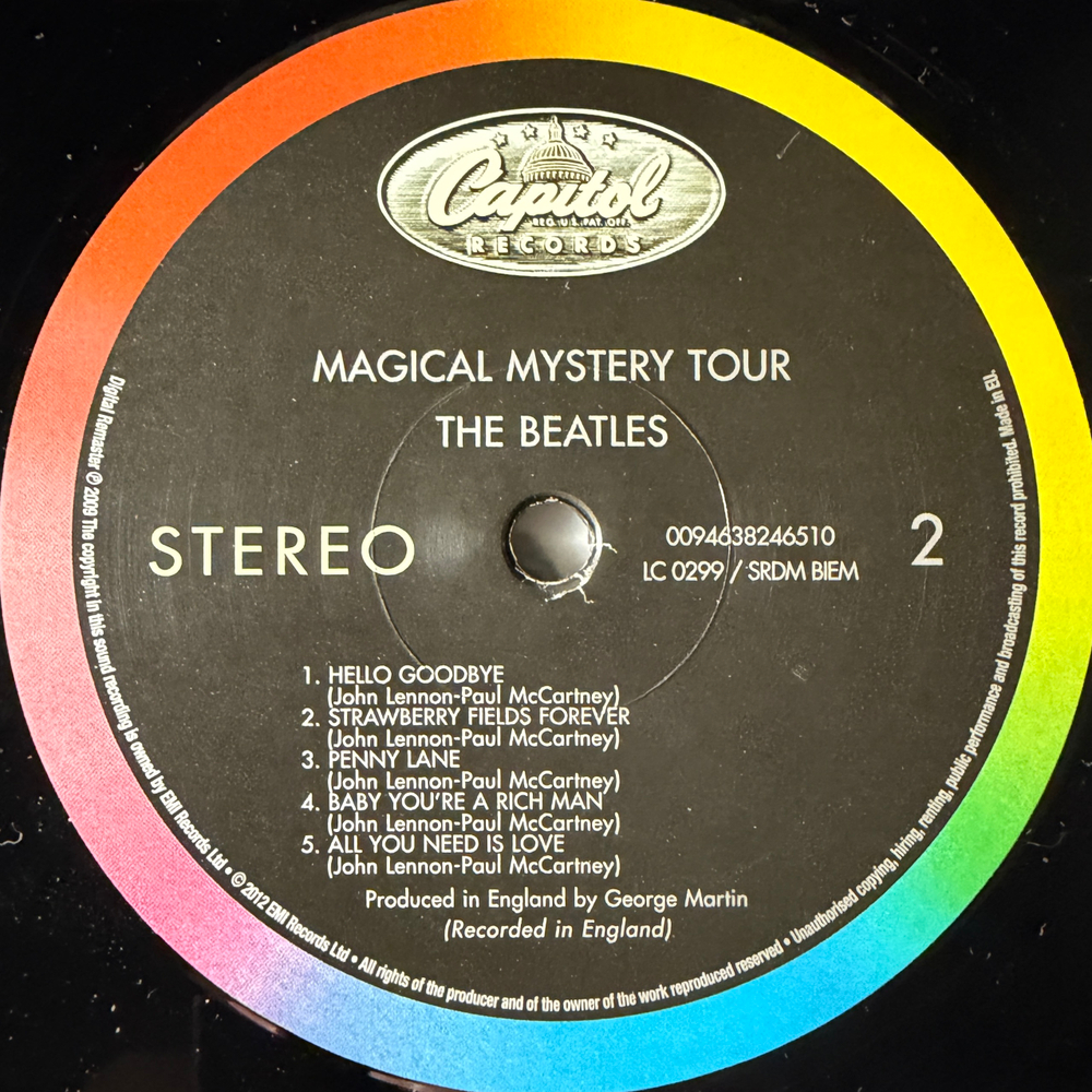 The Beatles - Magical Mystery Tour (Европа 2012г.)