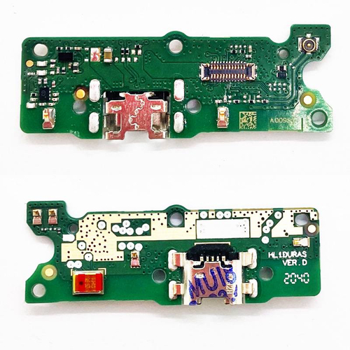 Шлейф для Huawei Honor 7A/9S/Y5p на системный разъем/микрофон - Премиум