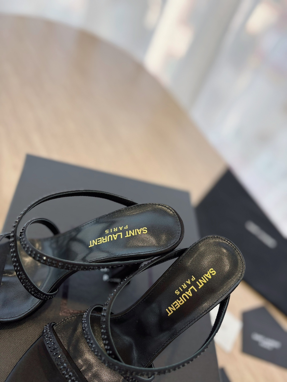 Saint Laurent Mules