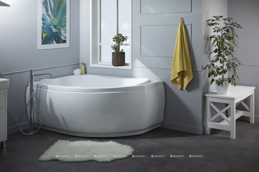 Акриловая ванна Aquanet (Акванет) Capri 170x110 L с каркасом