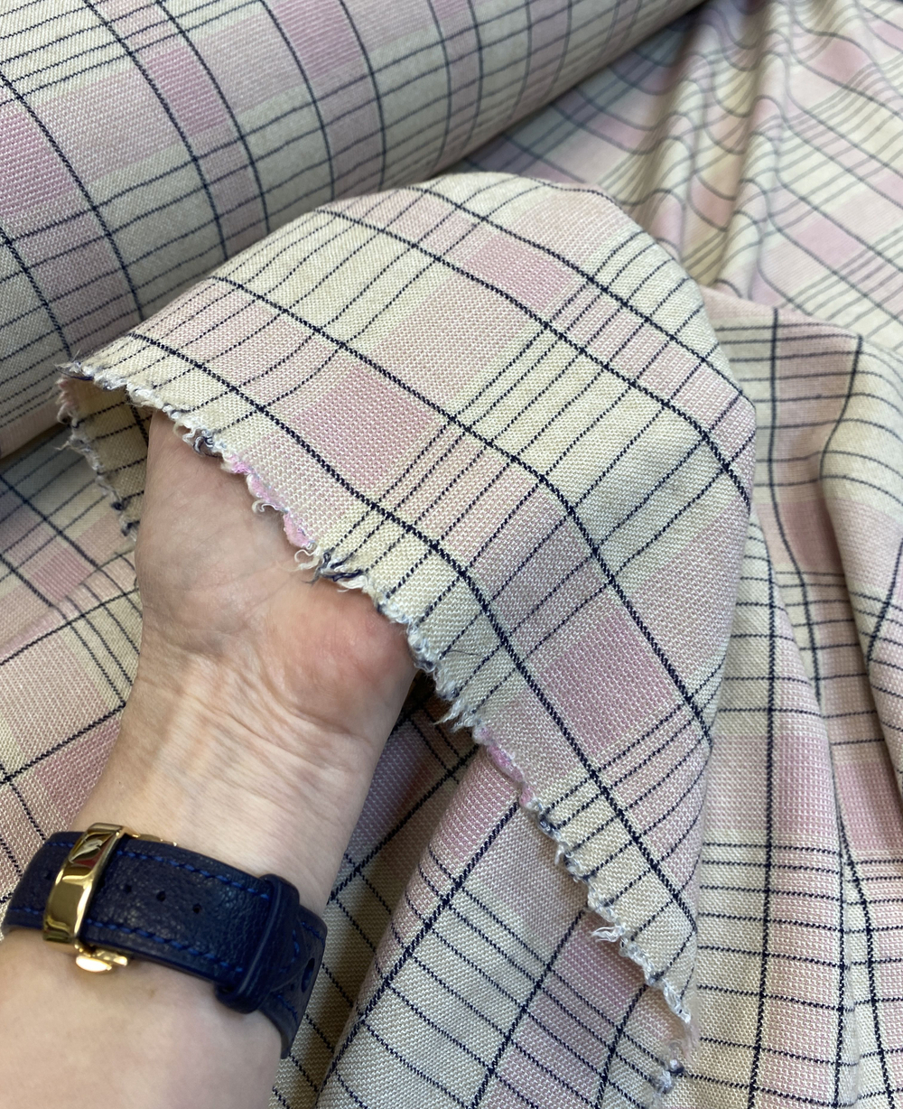 Ткань плательная (Италия) 43% шерсть мериноса 57% вискоза ш-130см цена за 1 м