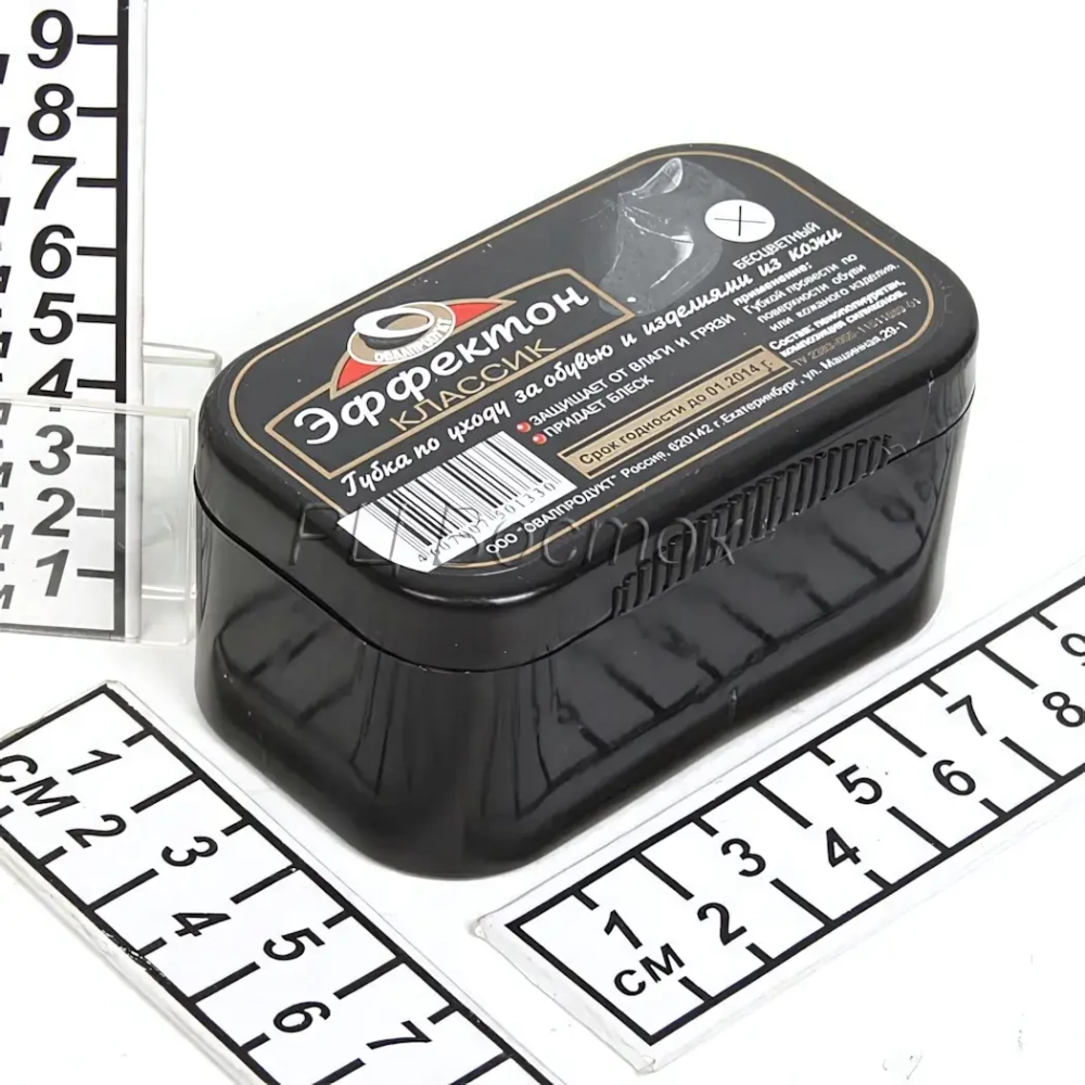 Губка для обуви ЭФФЕКТОН - Классик, цвет бесцветный