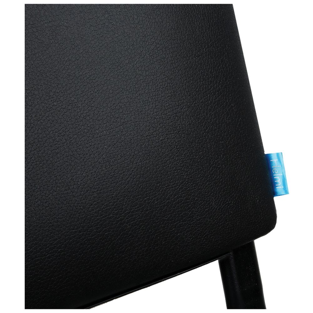 УЦЕНКА-Стул Helmi HL-F01 "Изо", каркас черный, обивка кожзам черный