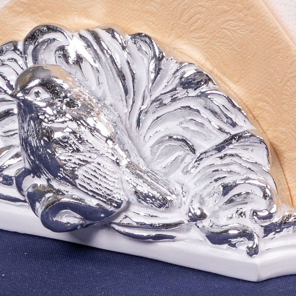 Держатель для салфеток Птички Сильвер