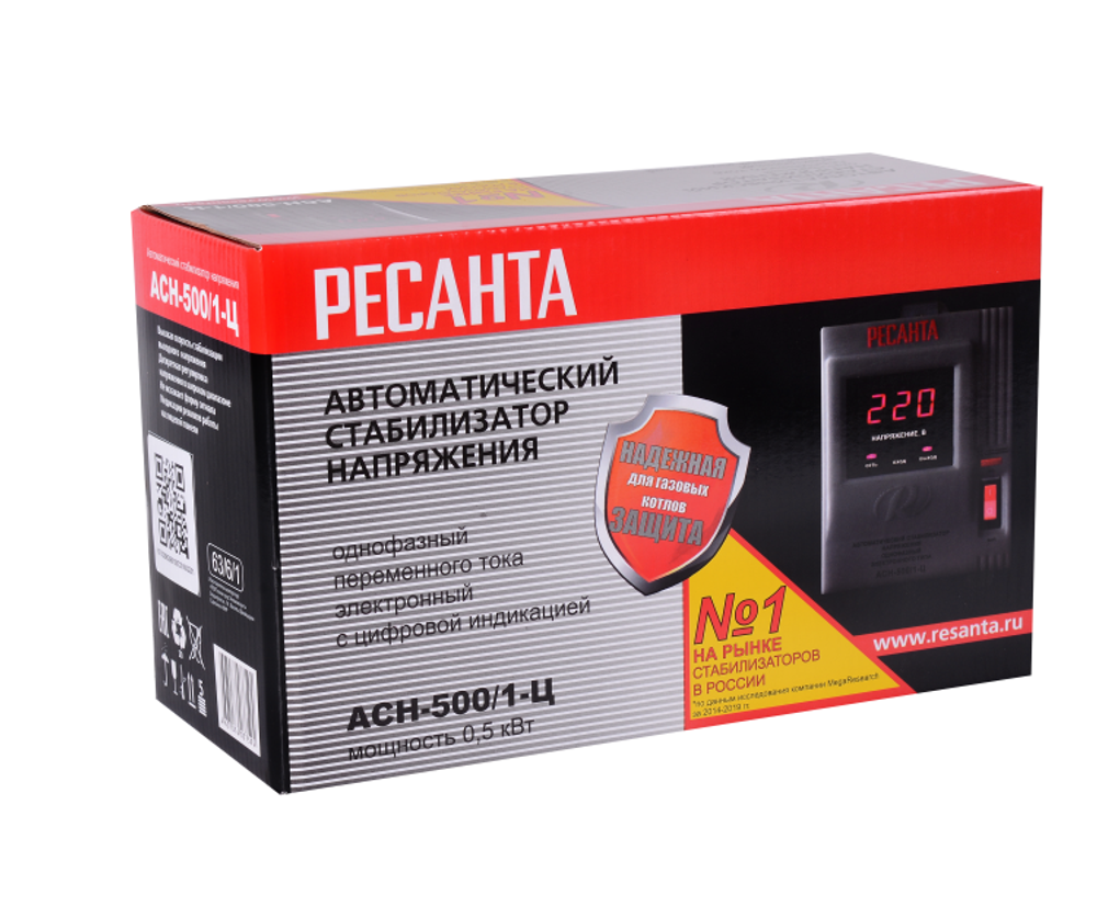 Стабилизатор напряжения РЕСАНТА АСН-5001-Ц