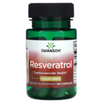 Swanson, Ресвератрол, 5 мг, 60 капсул