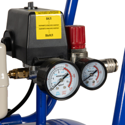 OPT-302058 Компрессор поршневой, 580 л/мин, 3 КВт, 380 В, ресивер 200 л