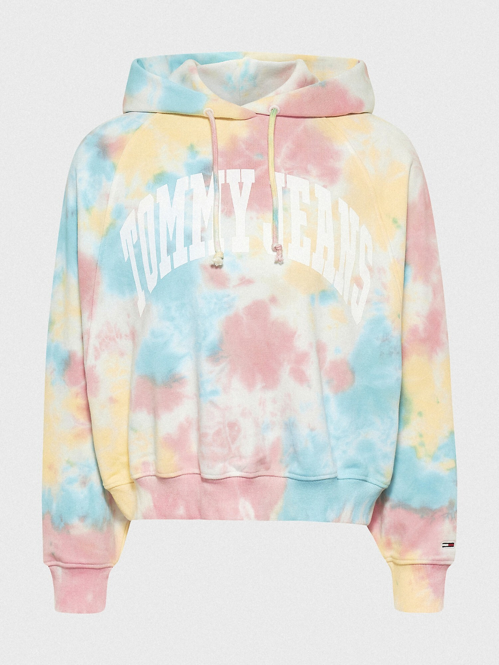 Женская толстовка Tommy Jeans Boxy Tie-Dye Collegiate