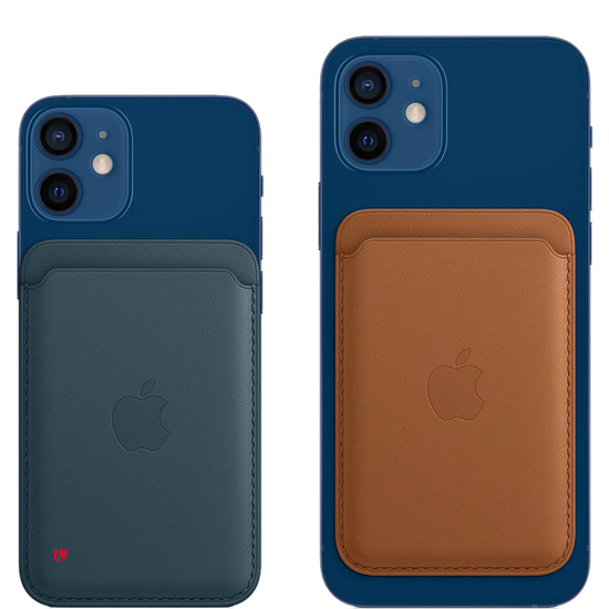 Чехол-бумажник Apple MagSafe для iPhone, кожа, «золотой апельсин»