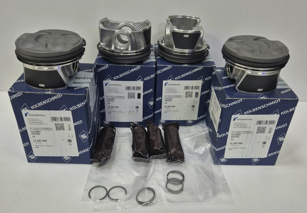 Поршни с кольцами +0.50 N13B16A KOLBENSCHMIDT