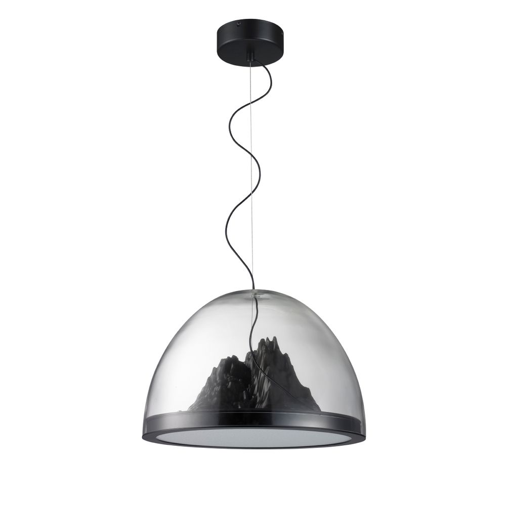 Подвесной светильник 8820P clear/black