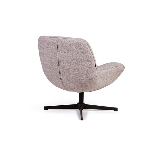 Кресло с вращением Mateo цвет светло-серый