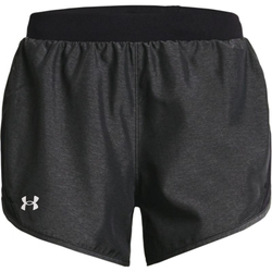 Женские теннисные шорты Under Armour Wome's UA Fly-By 2.0 Shorts - black full heather/black