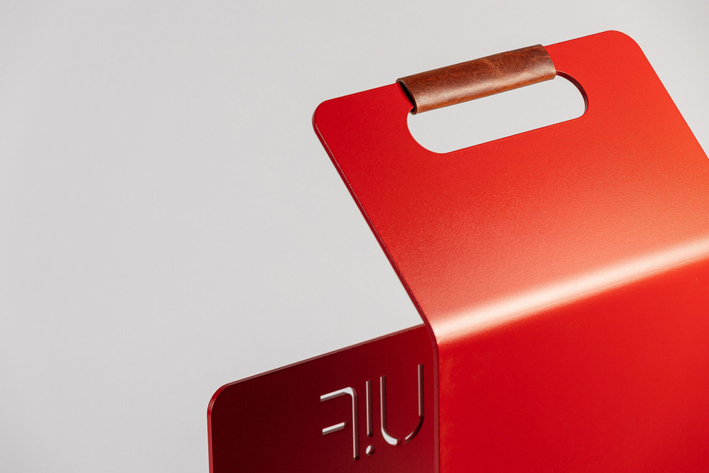 Дровница Firewood Holder FN red (Up!Flame)