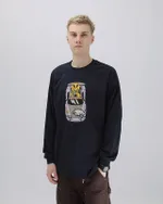 Лонгслив Anteater Car by Vanya Fomin Черный