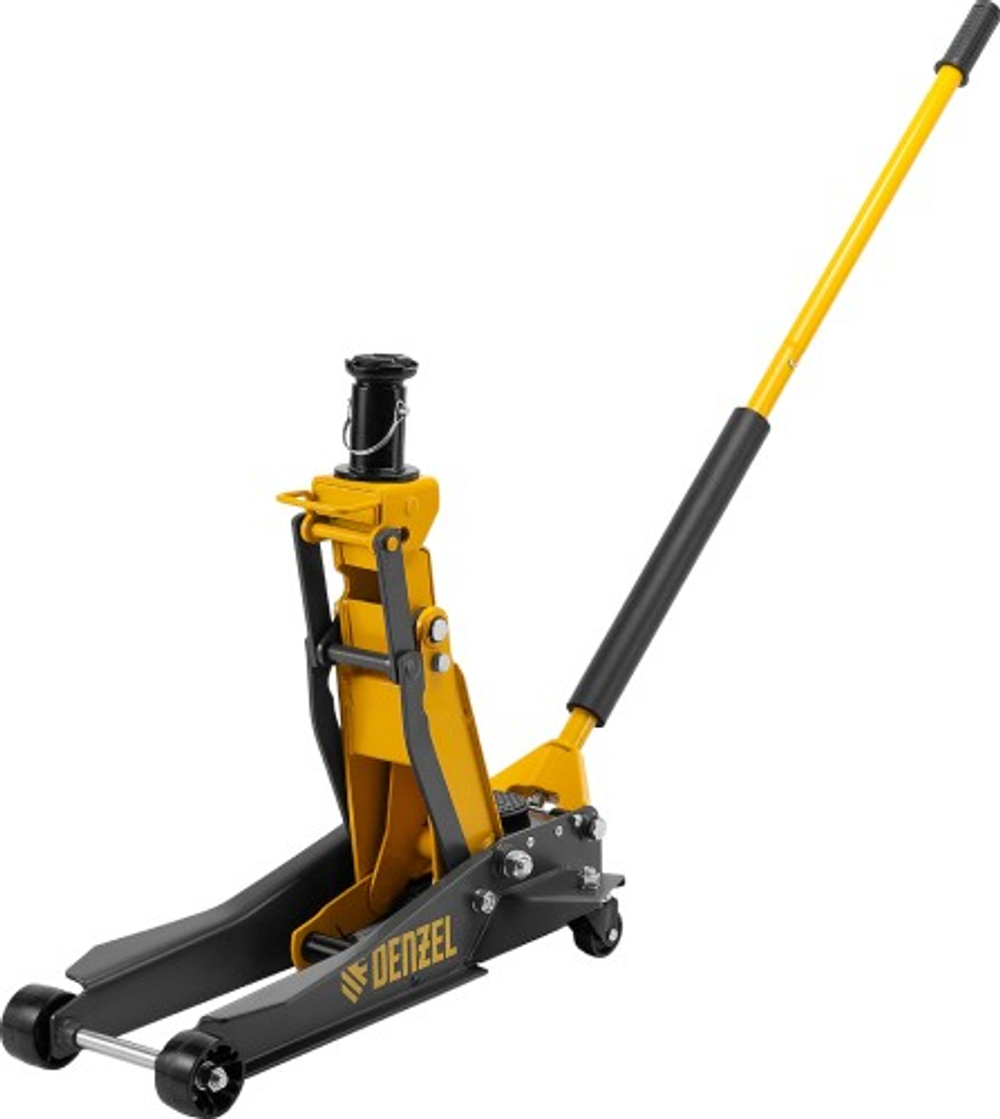 Домкрат подкатной Denzel 51270 гидравлический 2/3 т, 98-770 мм, низ. подхват, SUV