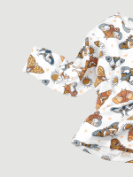 Лонгслив оверсайз Mjölk Бабочки, уценка