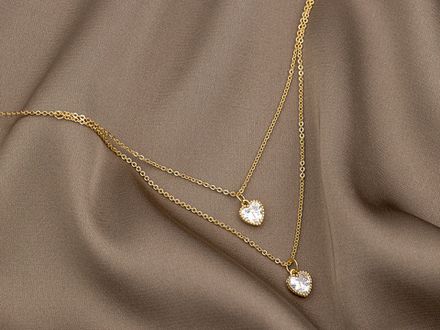 Колье-чокер "Сердце"