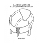 Harness UNI strap с корсетом