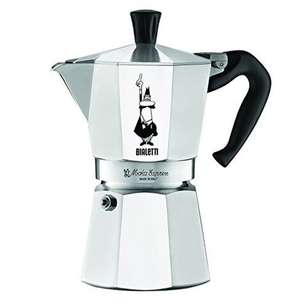 Bialetti Moka Express гейзерная кофеварка на 6 порций