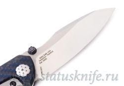 Нож Zero Tolerance ZT 0850 Blue CF № 0005 Sinkevich / Rexfordфотография - 6