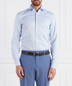 Рубашка H-HANK-spread-DC-214 BOSS BLACK - голубой(50490144)