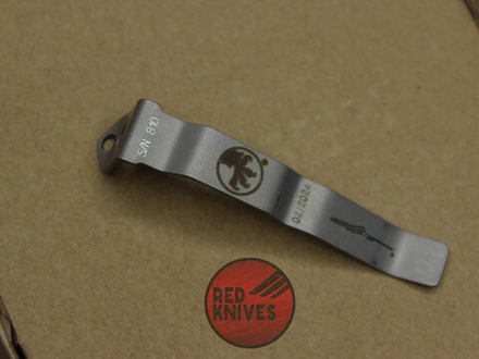 Клипса для ножа Microtech Ultratech / UTX-85 серии А+++ - светлая