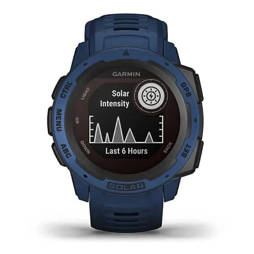 Спортивные наручные часы GARMIN INSTINCT Solar Tidal Blue, 010-02293-01