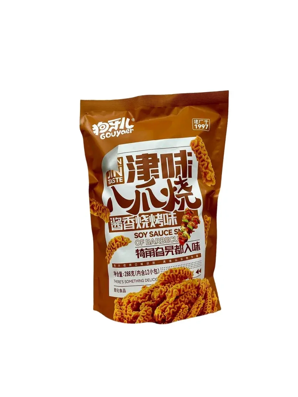 Рисовые чипсы Gouyaer со вкусом барбекю