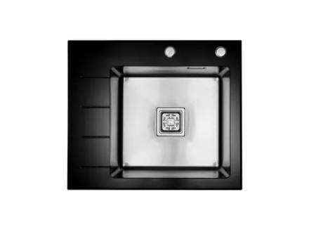 Мойка AVIVA 58*50, Нано-Сатин (арт. BG-NS5850R), правая