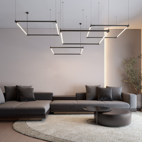 Набор подвеса угловой с питанием Elektrostandard Module System 85187/00 черный