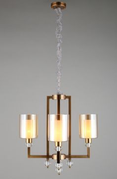 Люстра подвесная OML-80003-04 золото Maranello Omnilux