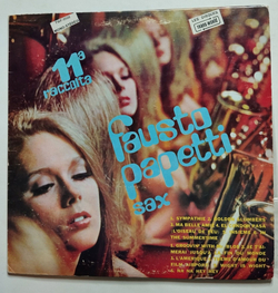 Винтажная виниловая пластинка LP Fausto Papetti 11a Raccolta (Canada 1970)
