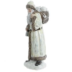 GAEM Фигурка декоративная "Дед мороз", L11,5 W11,5 H30 см