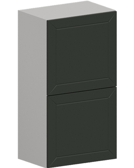 Кухня Модуль ШВГ 502Г Графит / Насыщенно-зеленый