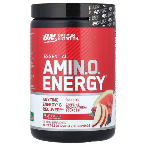 Optimum Nutrition, Essential Amin.O. Energy®, Fruit Fusion, 270 г (9,5 унции)