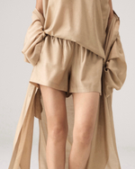 Шорты из батиста