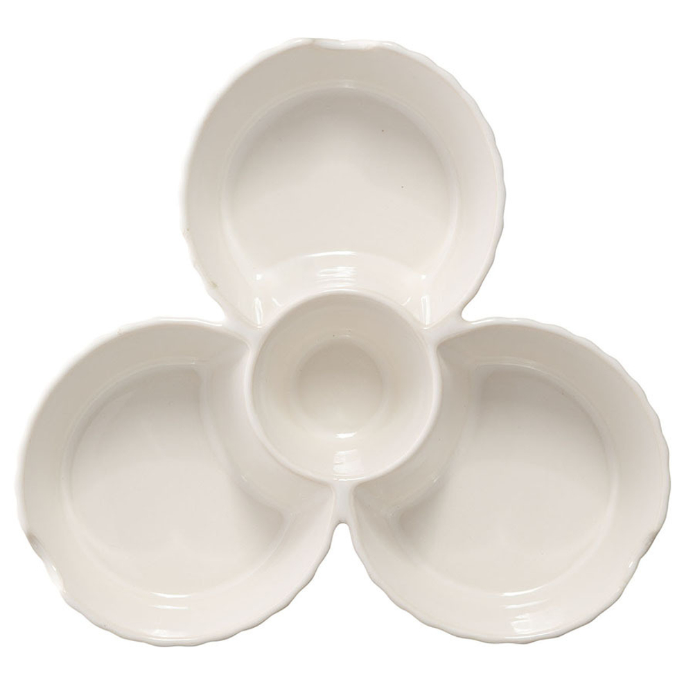 Менажница белого цвета из коллекции kitchen spirit