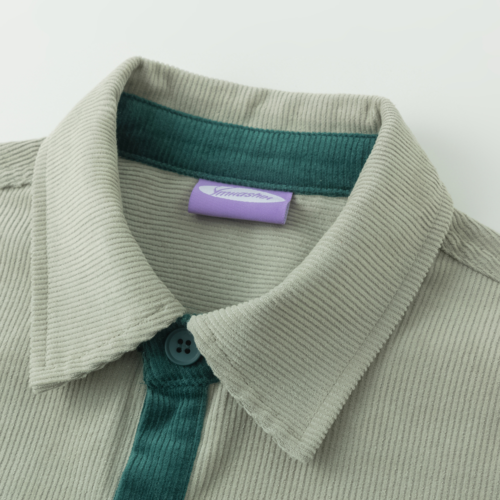 РУБАШКА YMKASHIX VELVET BUTTON